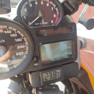 BMW R1200GS Motorcycle Thermometer - Digital Temperature Gauge for R1200GS Adventure Bike