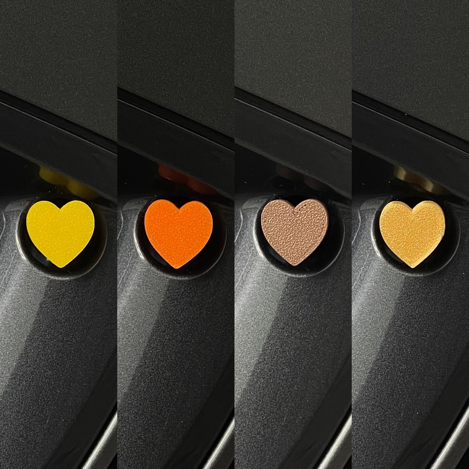 Heart Tire Valve Stem Caps Etsy Canada