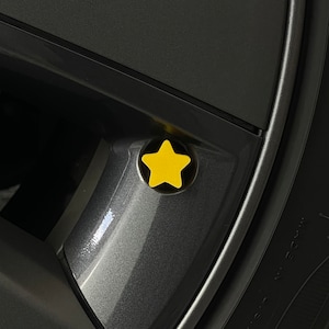 Star Tire Valve Stem Caps – Stylish Air Caps for Cars, Bikes & Motorcycles – Cosmic Wheel Accessories – Perfect Gift for Car Enthusiasts
