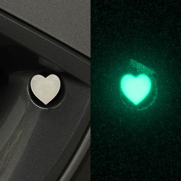 Heart Tail Light Etsy