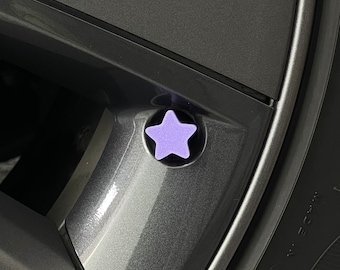 Star Theme Tire Valve Stem Caps Air Caps Cars Bikes Motorcycles Cosmic Style Wheel Accessory Car Enthusiast Collection