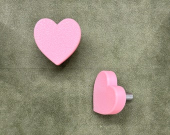 Heart Love Bolts, Custom Car Accessories, License Plate Bolts for Car (Set of 2)