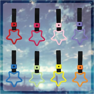 Star Tsurikawa JDM Drift Charm Cute Car Handle JDM Aesthetic Interior Accessory image 7