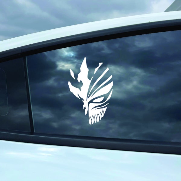 Skull Hollow Mask, Car Decal, Car Sticker, Mirror Decal