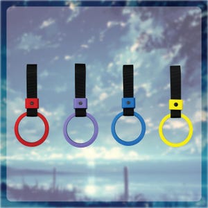 Bague ronde Tsurikawa JDM Drift Charm Poignée de voiture JDM Accessoire d'intérieur esthétique