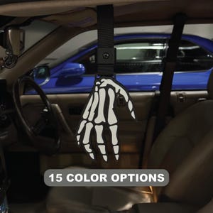 Skeleton Hand Tsurikawa JDM Drift Charm Spooky Car Handle JDM Aesthetic Interior Accessory