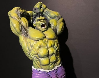 1:6 Scale Incredible Hulk Hand Painted Statue 16&quot; Tall