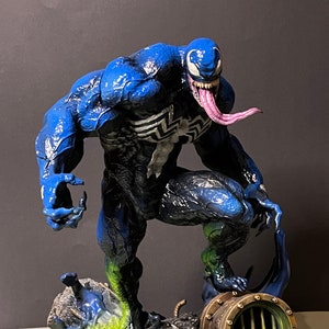 Venom Hand Painted Statue