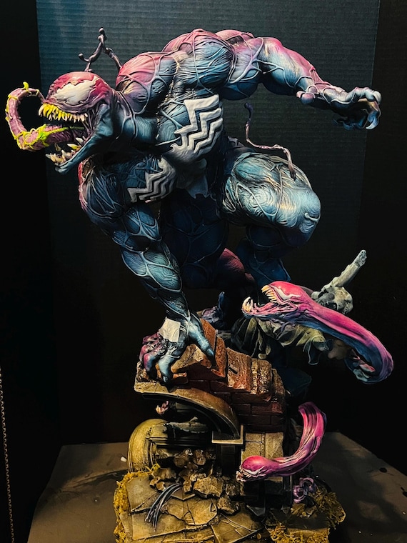 Venom Resin Statue | Hand-painted Marvel Spider-man Villain
