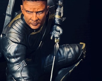 1:6 Scale Hawkeye Ronin End Game 3D Printed Hand Painted Statue 16”