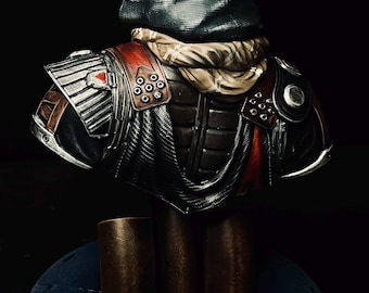 Cayde-6 Destiny 2 Bust Hand Painted Statue 8