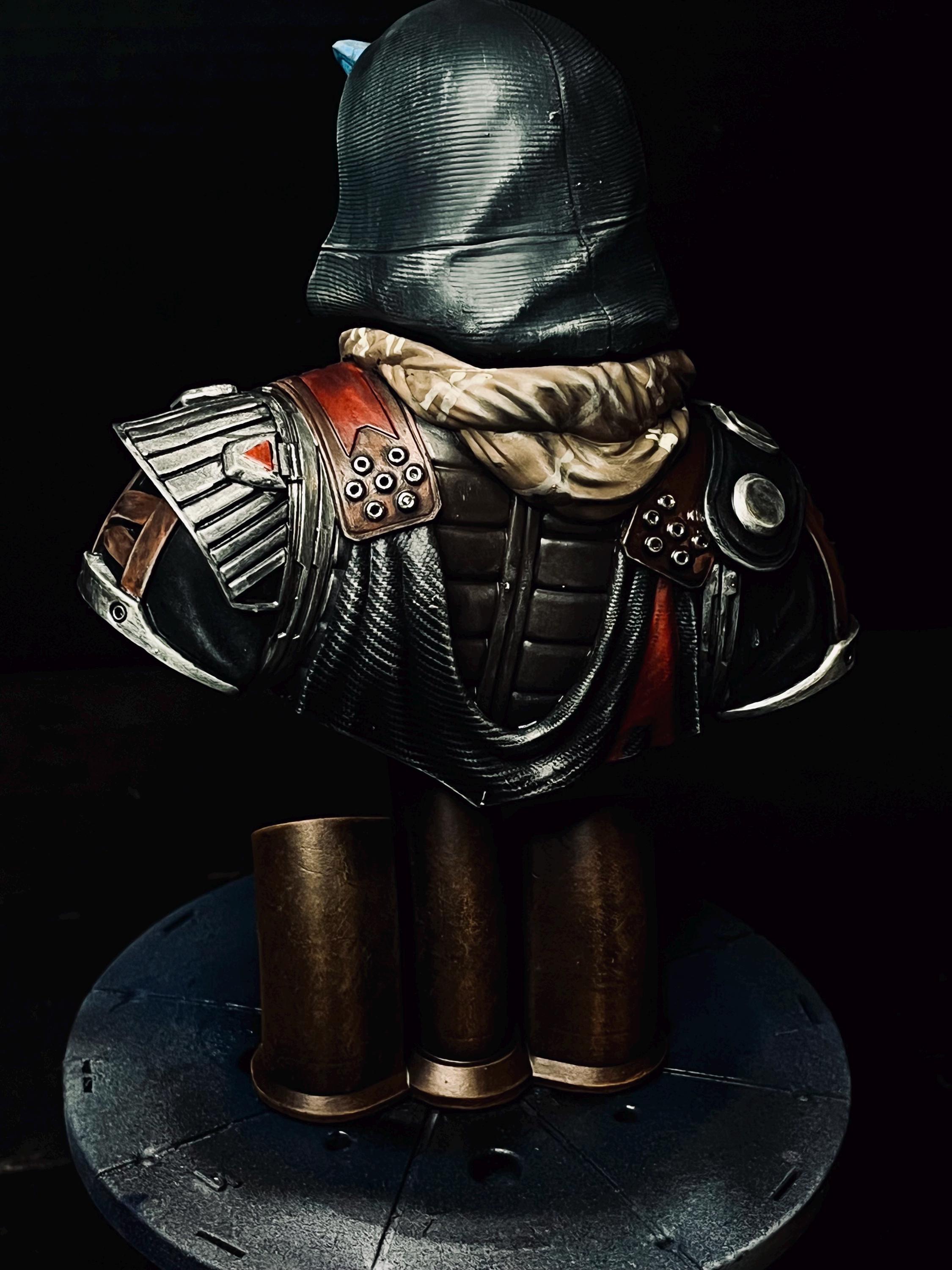 Cayde-6 Destiny 2 Bust Hand Painted Statue 8