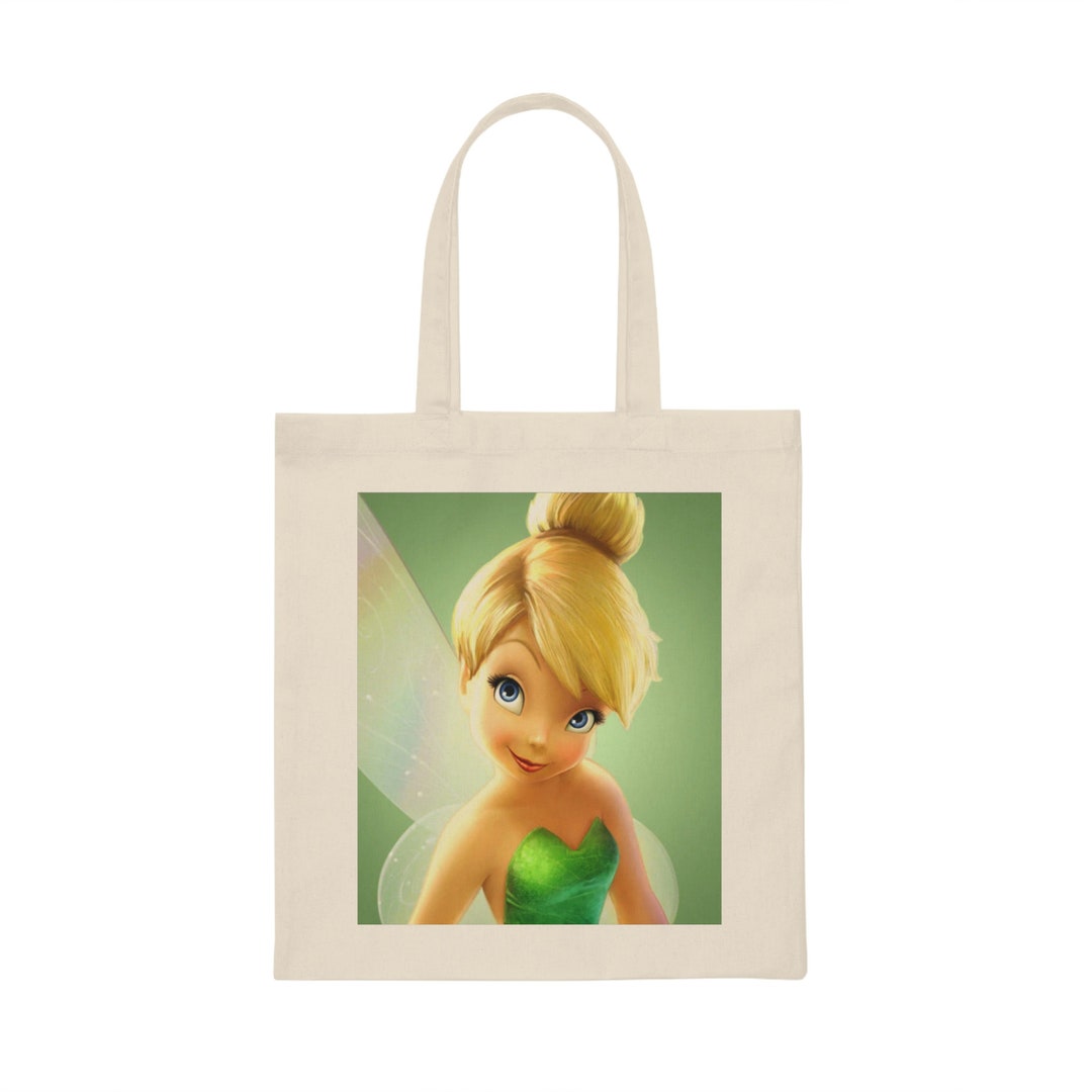 Tinkerbell Canvas Tote Bag Etsy