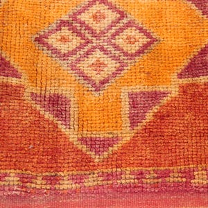 handmade vintage rug, oushak wool rug, bohemian rug, kitchen rug, stair mat, 2.9 x 11.6 ft, soft herki rug, boho decor rug, DC 122