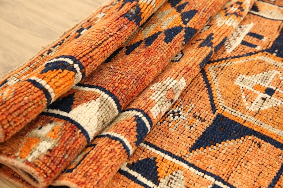 adorable rug, geometric design rug, nomadic rug, abstract design rug, herki runner rug, antique rug, stairs rug,  2.9 x 11.9 ft, DC 6441