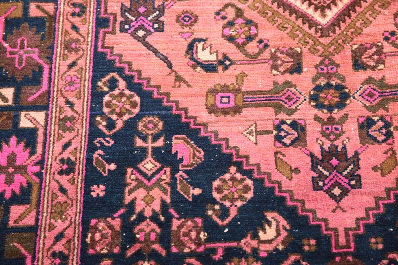 Adorable Rug, Blush Pink Rug, Retro Rug, Rare Find Rug, Turkish