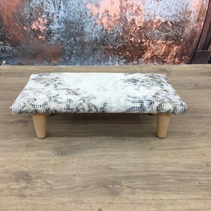 Bookshelf stool, Foot riser stool, Short stool, Turkish rug stool, Pouf stool, Stair step stool, Footstool bench, Stool for chair, DC AB 112