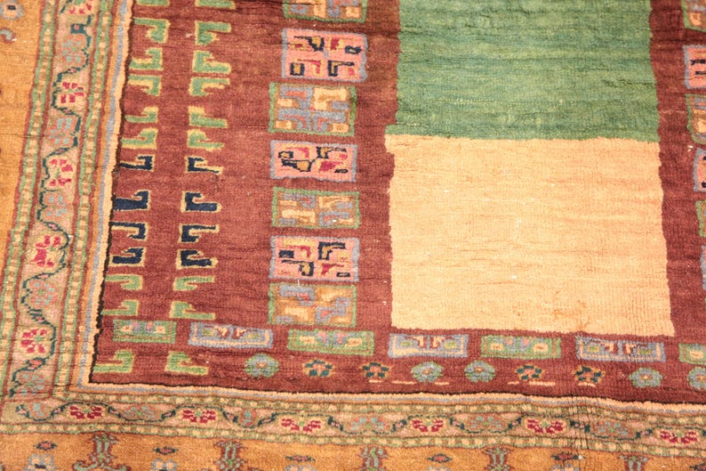 genuine area rug, traditional rug, soft textured rug, turkish vintage rug, nook rug, 4.4x6.6 ft, fireplace rug, hanging rug, DC 6645
