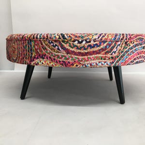 Retro coffee table, Versatile table, Tea table, Ottoman table, Meditation bench, Living room table, Handmade furniture, Footstool, DCY 698
