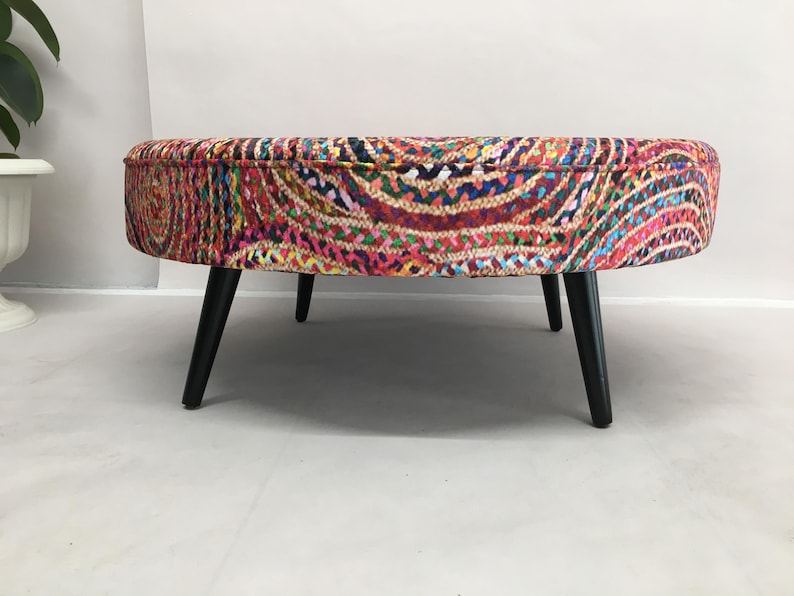 Retro coffee table, Versatile table, Tea table, Ottoman table, Meditation bench, Living room table, Handmade furniture, Footstool, DCY 698