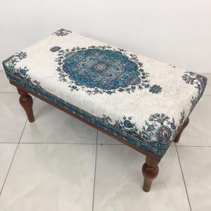 Ottoman for dining room, Sofa bench, Upholstered bench, Mudroom bench, Piano bench, Vanity bench, Frontdoor bench, Footstool bench,