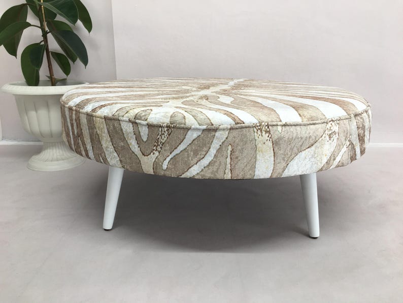 Coffee table, Wood work table, Durable table, Upholstered ottoman, Zebra bench, Retro table, Bohemian bench, Nesting table, DCY 490 White