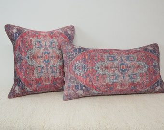 Throw pillow, Ottoman cushion, Soft textured, Primitive pillow, Hotel pillow, Modern pillow, Boho pillow cover, Lumber pillowcase, DCP 712