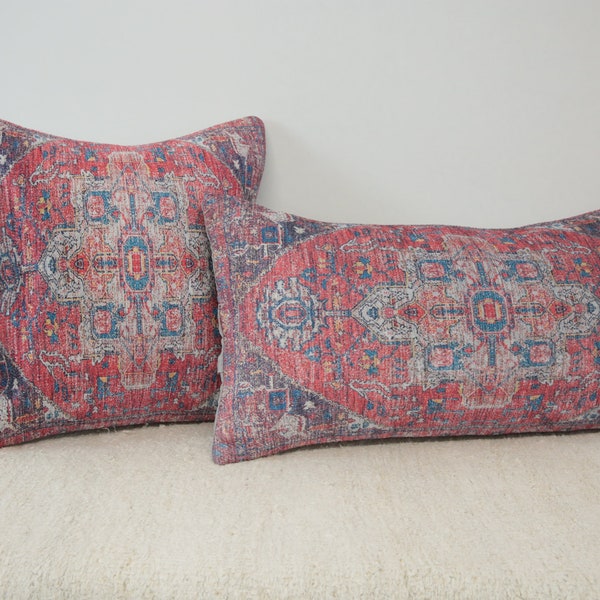Throw pillow, Ottoman cushion, Soft textured, Primitive pillow, Hotel pillow, Modern pillow, Boho pillow cover, Lumber pillowcase, DCP 712