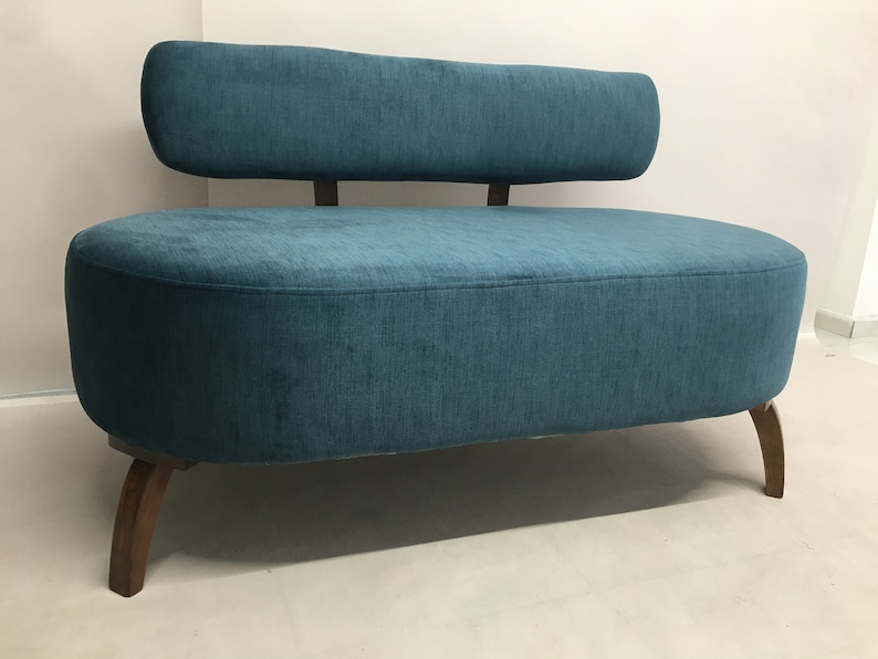 Handmade Couch, Futon Couch, 2 Seater Couch, Sofa For Small Space, Upholstered Sofa, Single Sofa, Lazy Couch, Chic Sofa, Sofa Without Arms