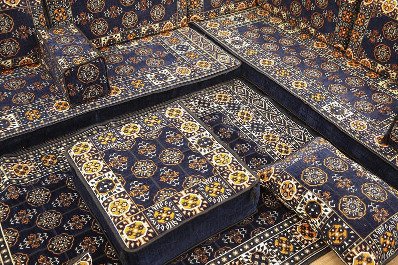 Majlis sofa, Arabic sofa majlis, Majlis sofa set, Handmade u shape sofa, Majlis sofa set, Custom majlis sofa, Balcony pillow, Boho pillow