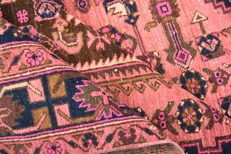 Adorable Rug, Blush Pink Rug, Retro Rug, Rare Find Rug, Turkish