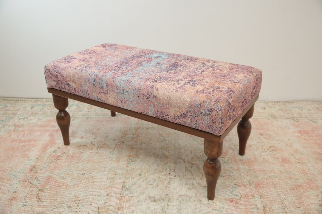 Vanity Bench, Saloon Bench, Boho Decor Bench, Coffee Bench, Mud Room ...