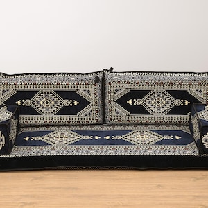 Arabic Floor Seating, Majlis Seating Set, Arabic Style Set, Floor Seating Sofa, Oriental Sofa Set, Turkish Floor Sofa, Moroccan Majlis