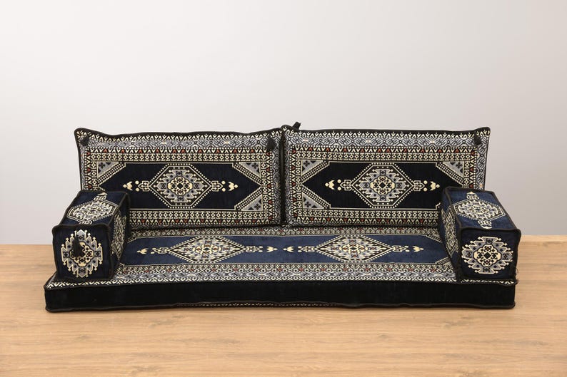 Arabic Floor Seating, Majlis Seating Set, Arabic Style Set, Floor Seating Sofa, Oriental Sofa Set, Turkish Floor Sofa, Moroccan Majlis