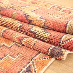 long rug, area runner rug, neutral rug, herki runner rug, wool rug, collector rug, nomadic rug, sustainable rug, 2.8 x 9.5 ft, DC 6444 image 9