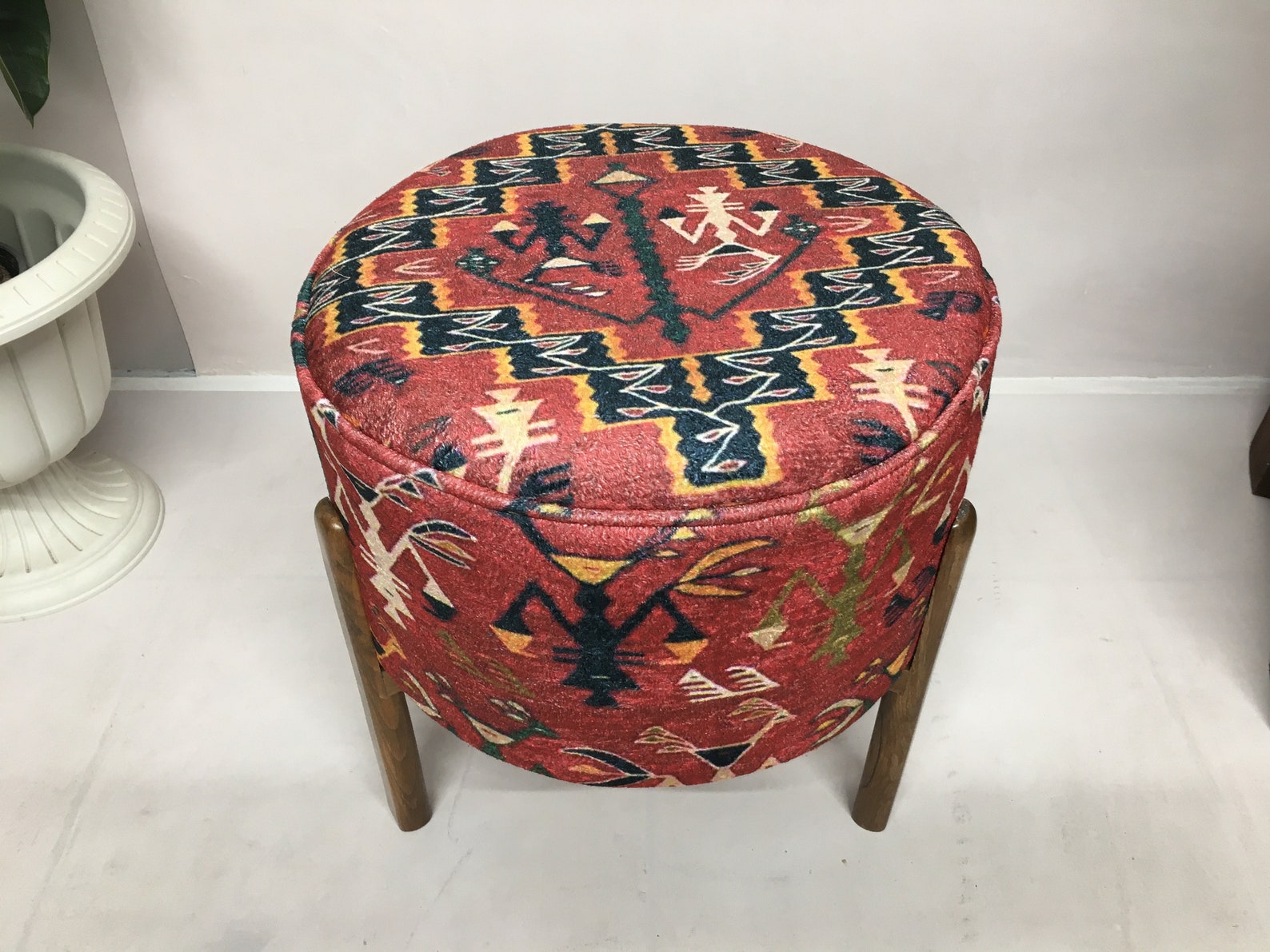 Ottoman Stool, Vanity Stool, Covered Stool, Porch Stool, Portable Stool ...