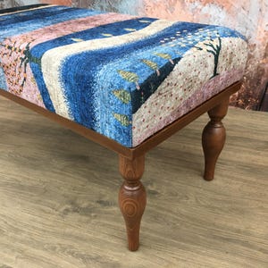 Vanity bench, Boho decor bench, Bedroom bench, Sitting bench, Cozy bench, Foyer bench, Yoga bench, Upholstered bench, Dining table bench