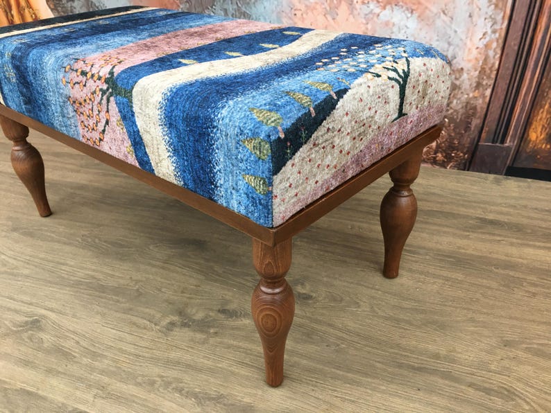 Vanity bench, Boho decor bench, Bedroom bench, Sitting bench, Cozy bench, Foyer bench, Yoga bench, Upholstered bench, Dining table bench