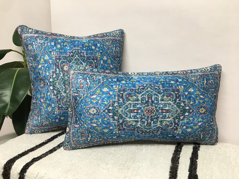 Traditional pillow, Accent pillow cover, Fireside cushion, Bohemian pillow, Turkish pillow cover, Washable pillows, Soft pillowcase,
