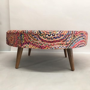 Retro coffee table, Versatile table, Tea table, Ottoman table, Meditation bench, Living room table, Handmade furniture, Footstool, DCY 698