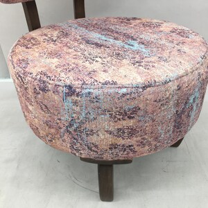 Low Barrel Chair, Lounge Chair, Upholstered Chair, Corner Chair, Cocktail Chair, Luxury Chair, Lobby Chair, Cozy Vanity Chair, DCP 397