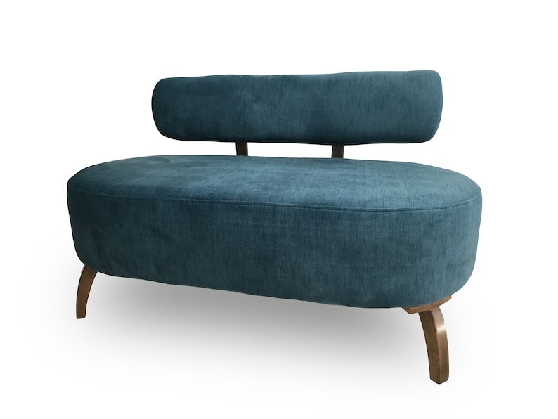 Handmade Couch, Futon Couch, 2 Seater Couch, Sofa For Small Space, Upholstered Sofa, Single Sofa, Lazy Couch, Chic Sofa, Sofa Without Arms