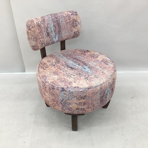 Low Barrel Chair, Lounge Chair, Upholstered Chair, Corner Chair, Cocktail Chair, Luxury Chair, Lobby Chair, Cozy Vanity Chair, DCP 397