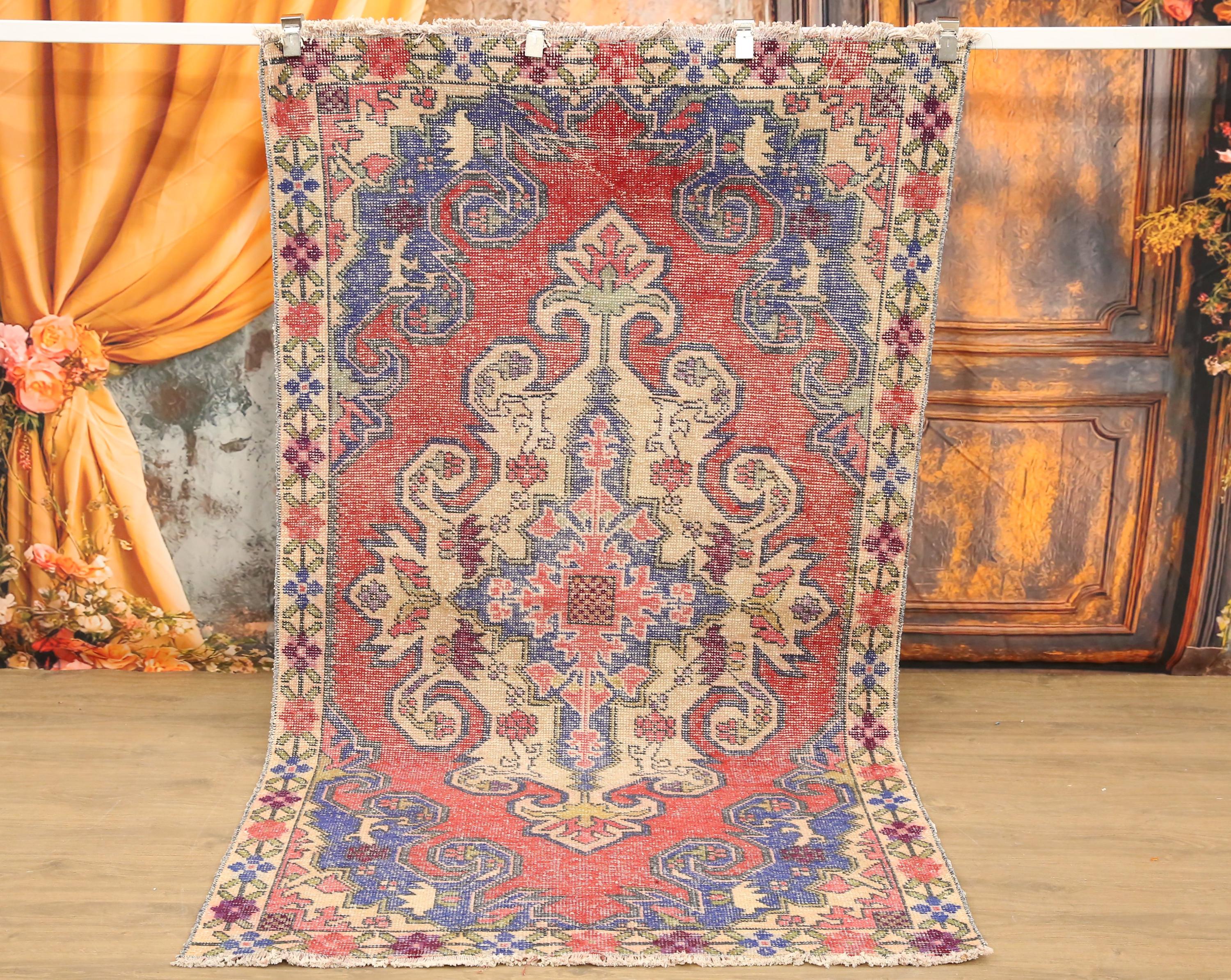 ゴージャスなエリアラグ、パステルカラーラグ、ゲストラグ