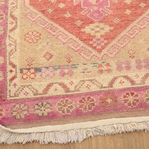 shaggy runner rug, fringed rug, living room runner, herki runner rug, ethnic rug, primitive rug, hand knotted rug, 2.8 x 10.6 ft, DC 6471