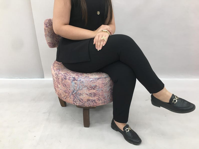 Low Barrel Chair, Lounge Chair, Upholstered Chair, Corner Chair, Cocktail Chair, Luxury Chair, Lobby Chair, Cozy Vanity Chair, DCP 397