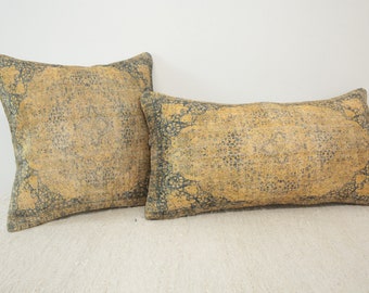 Orientalisches Kissen, Senfkissen, Designerkissen, Bauernkissen, Multicolor-Kissen, Bankkissen, Bettkissen, Teppichkissen, DCP 4850