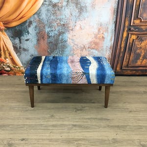 Vanity bench, Boho decor bench, Bedroom bench, Sitting bench, Cozy bench, Foyer bench, Yoga bench, Upholstered bench, Dining table bench