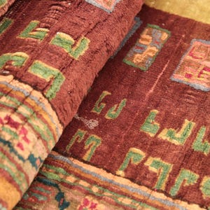 genuine area rug, traditional rug, soft textured rug, turkish vintage rug, nook rug, 4.4x6.6 ft, fireplace rug, hanging rug, DC 6645
