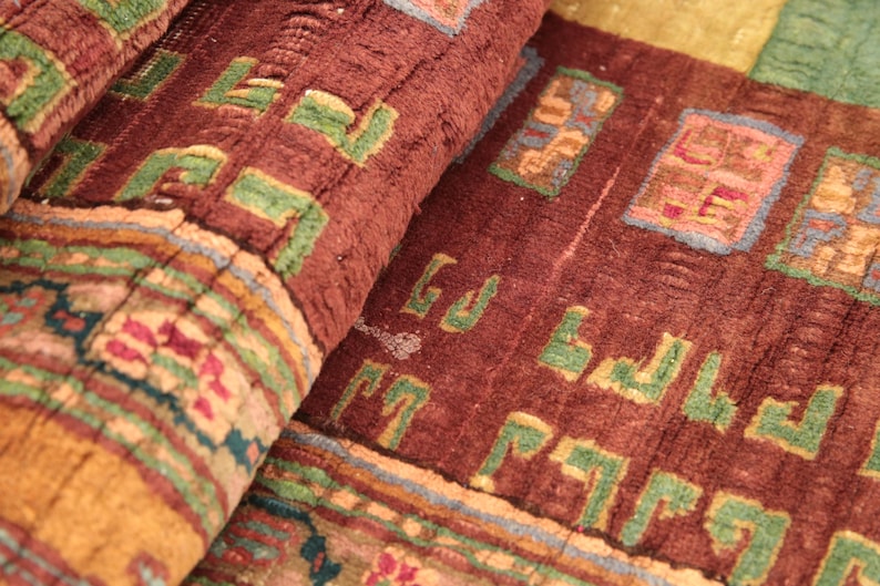 genuine area rug, traditional rug, soft textured rug, turkish vintage rug, nook rug, 4.4x6.6 ft, fireplace rug, hanging rug, DC 6645